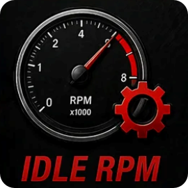 Изменение оборотов холостого хода на Ford